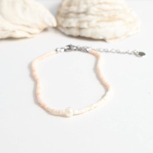 Puka Shell Hundred Summer Anklet