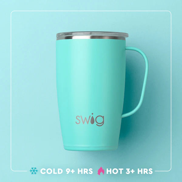 Bazaar 18oz Travel Mug with Handle