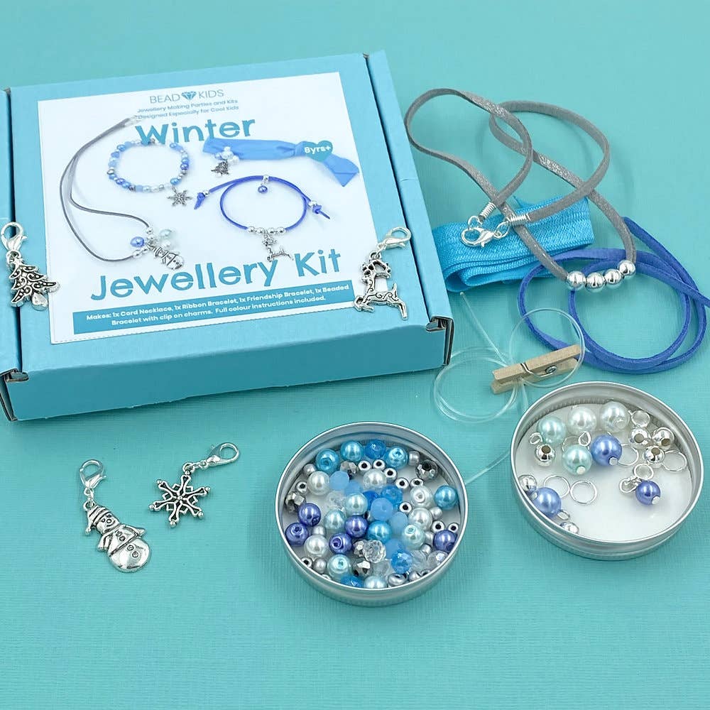 Winter Jewellery Making Kit - Christmas Collection