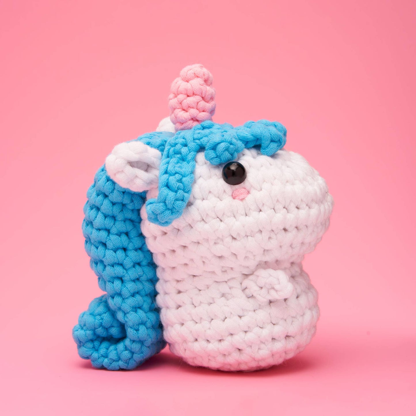 Billy the Blue Haired Unicorn Beginner Crochet Kit