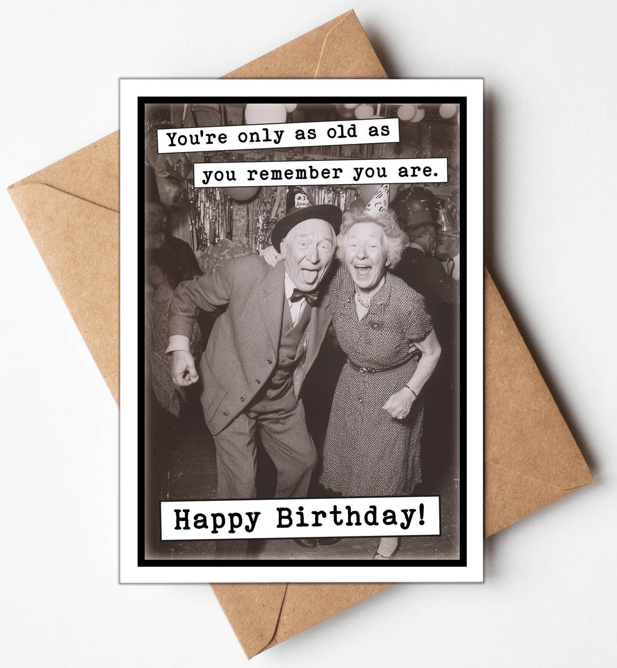 Dancing Man Funny Birthday Card