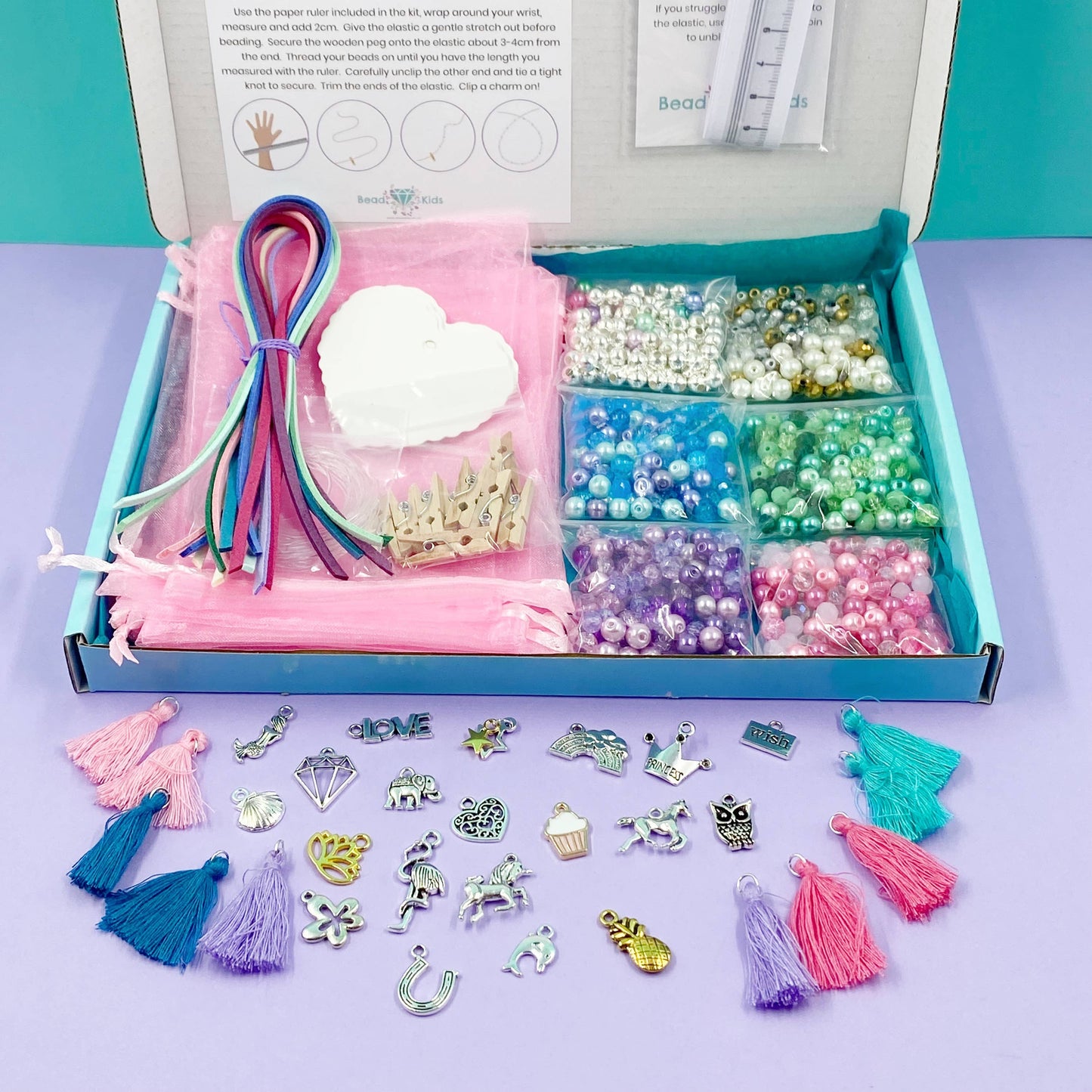 Children's Bracelet Making Party Kit