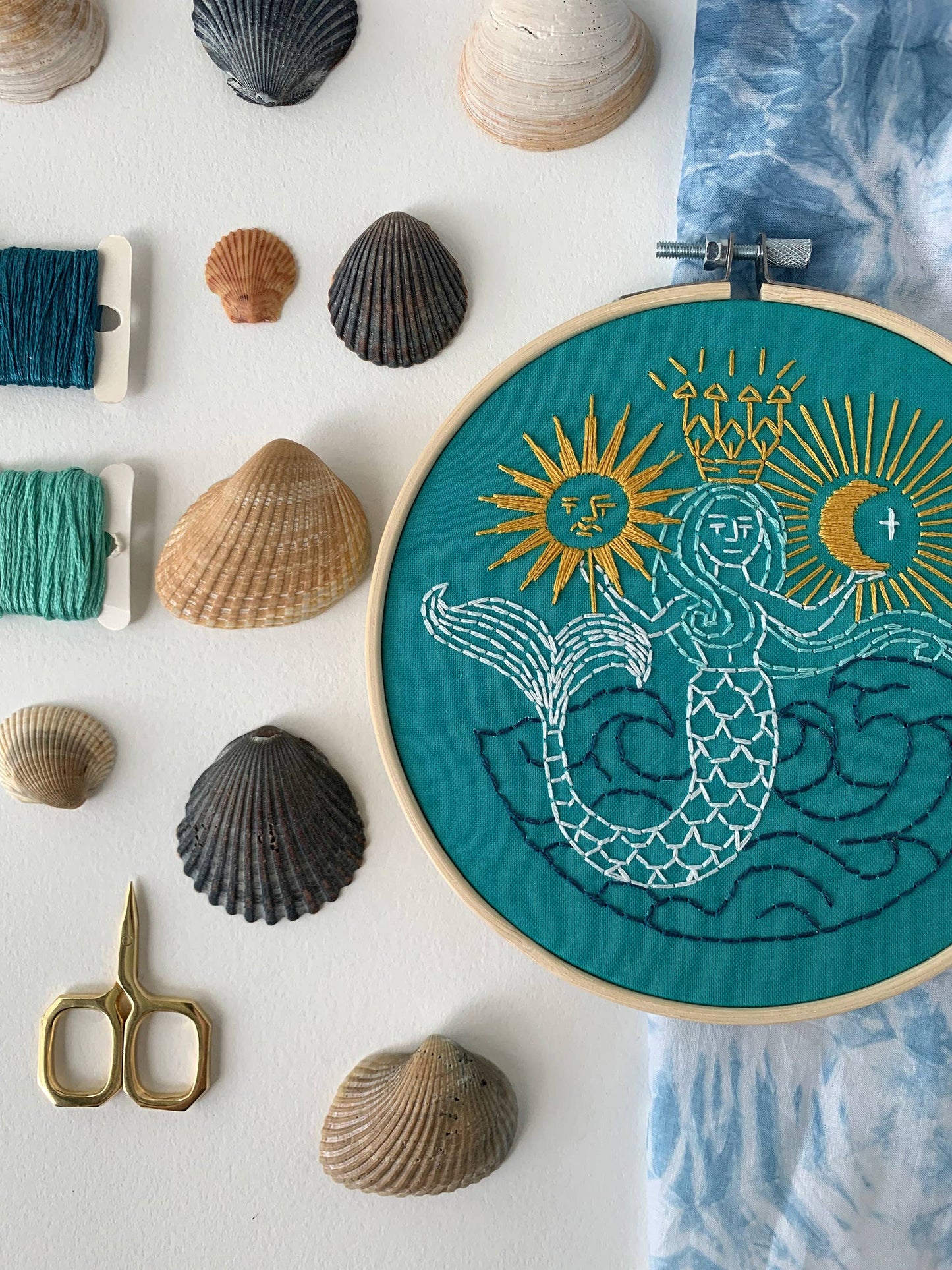 Mermaid Embroidery Kit