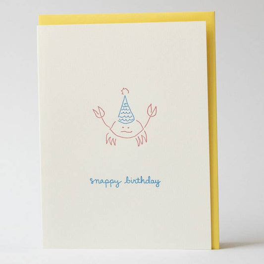 Snappy Birthday Greeting Card