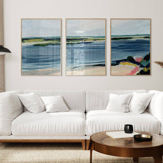 Chatham Bars Triptych, Fine Art Prints on Paper