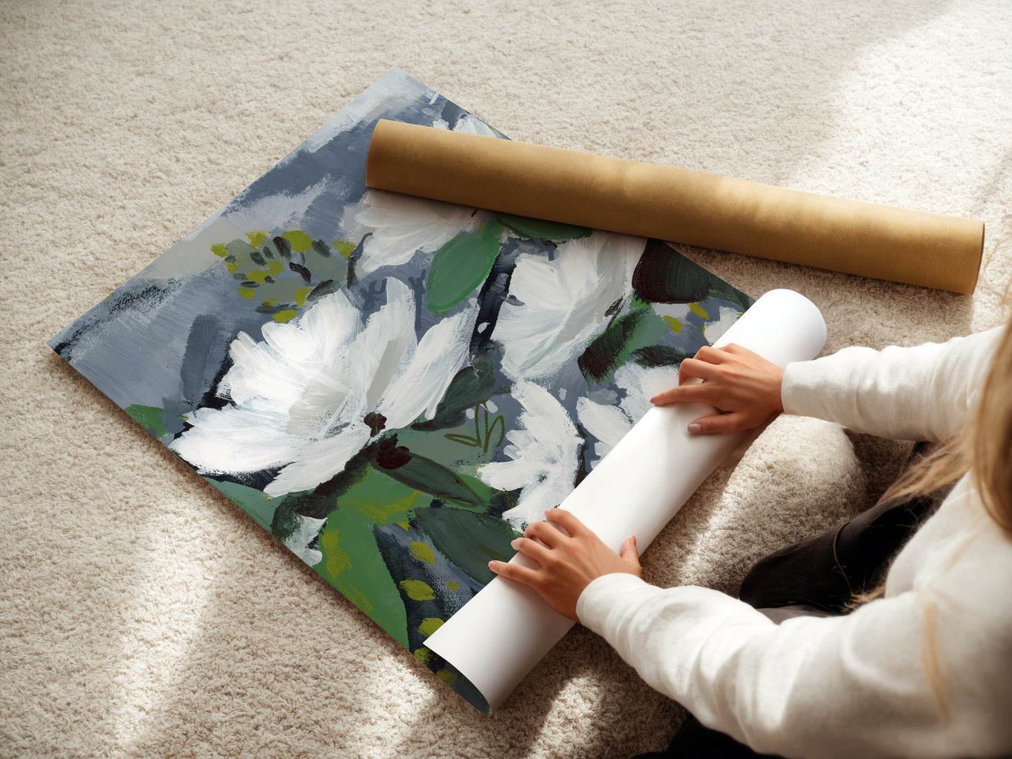 Cotswold Blossoms II, Fine Art Print