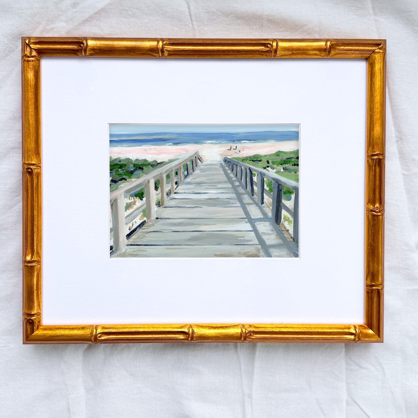 Beach Boardwalk, Fine Art Print