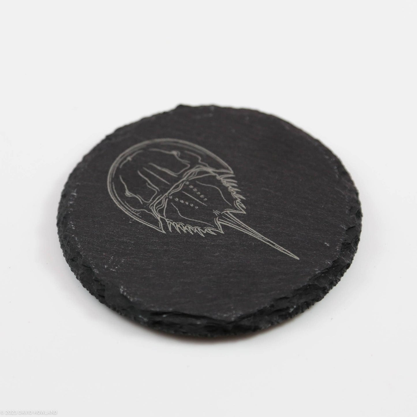 Horseshoe Crab Slate Coaster