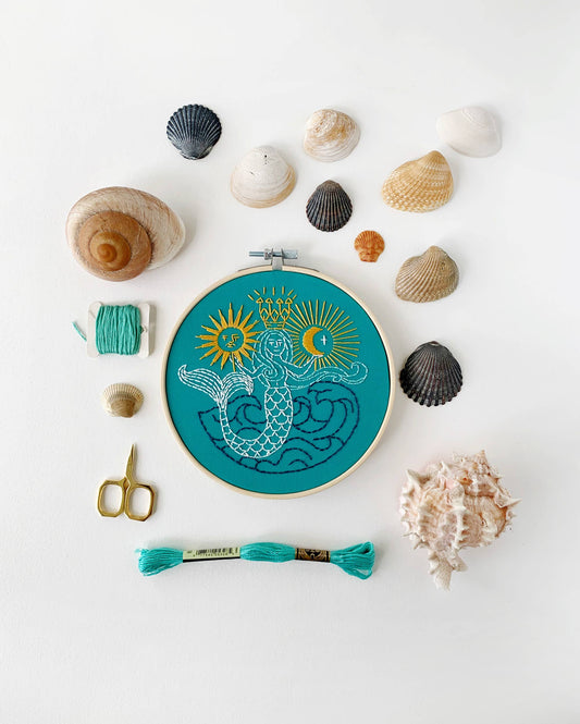 Mermaid Embroidery Kit