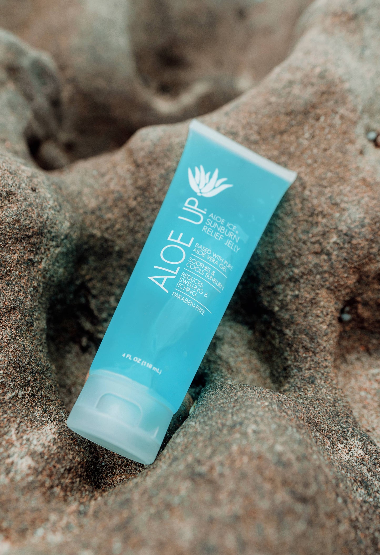 White Collection Aloe Ice Jelly Sunburn Relief - 4oz