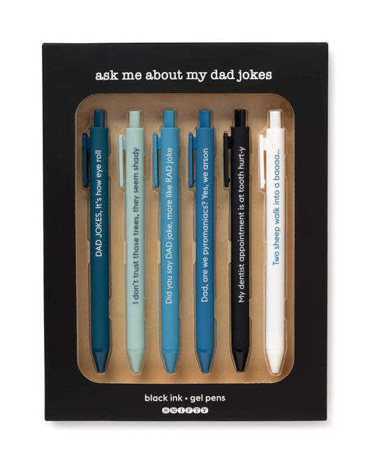DAD JOKES QUOTABLE PEN SET