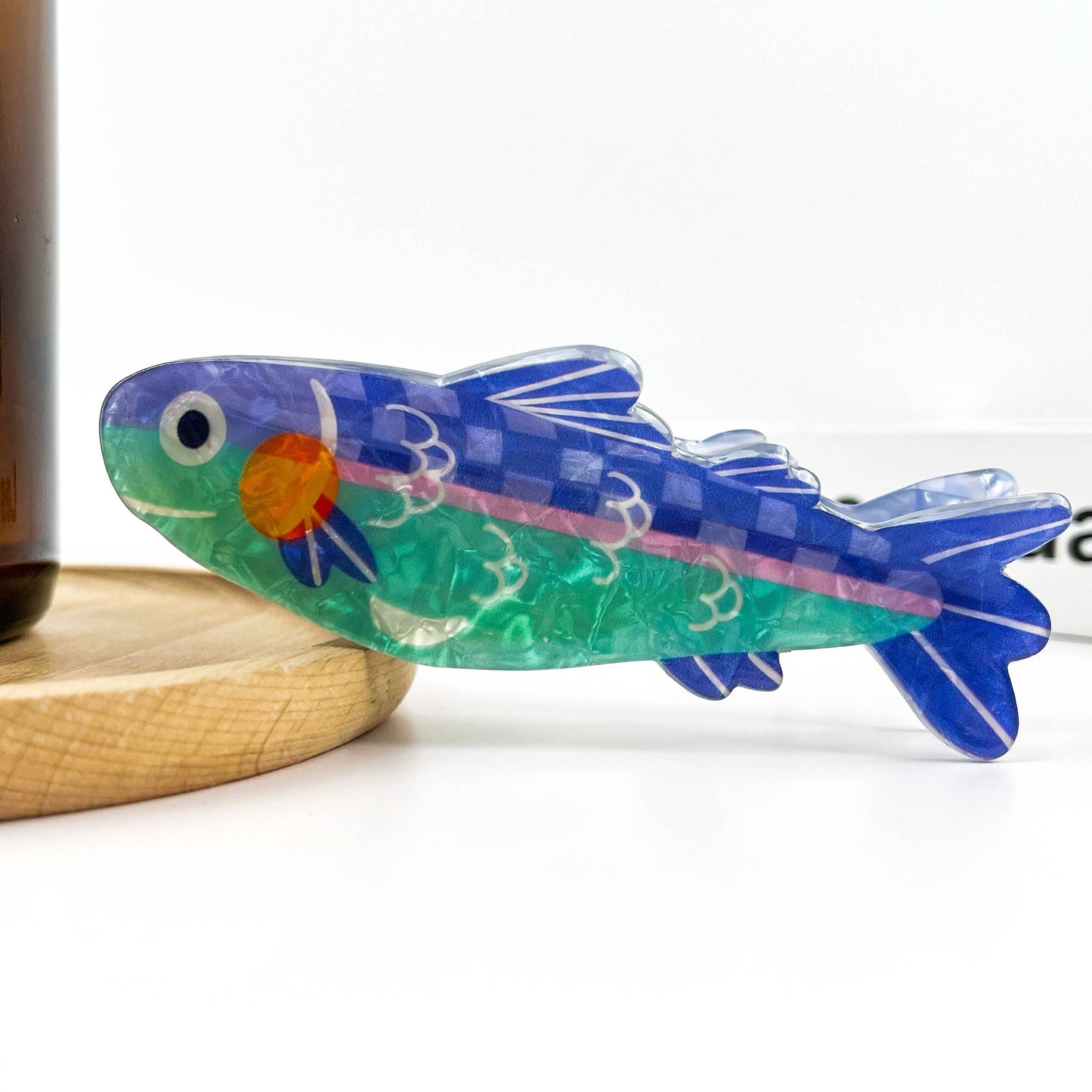 Cute Sardine Hair Claw Clip