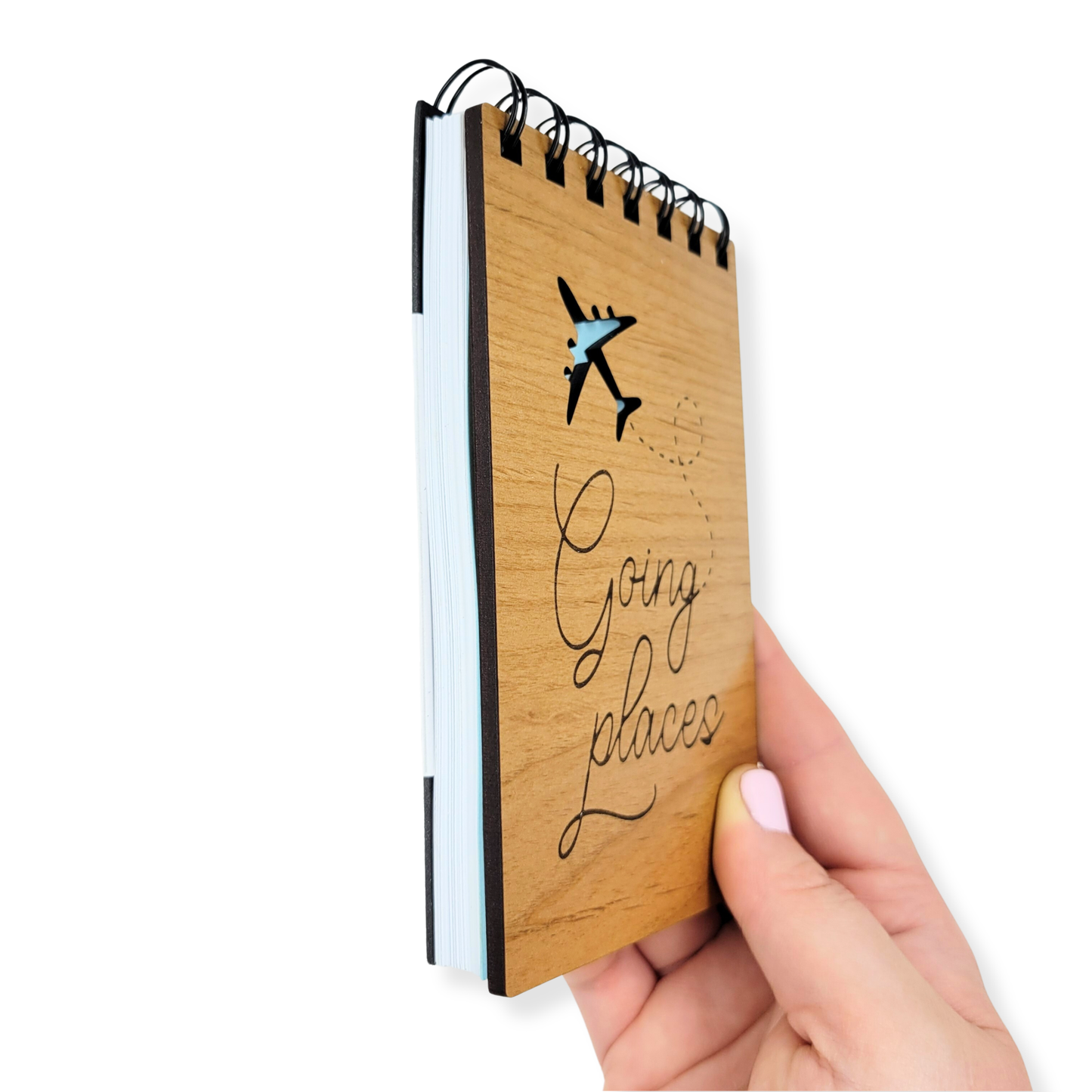 Going Places Pocket Notebook - Mini Travel Journal, Notepad