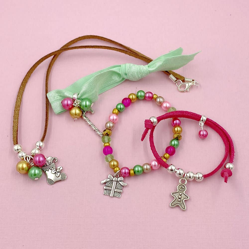 Gingerbread Jewellery Making Kit - Christmas Collection