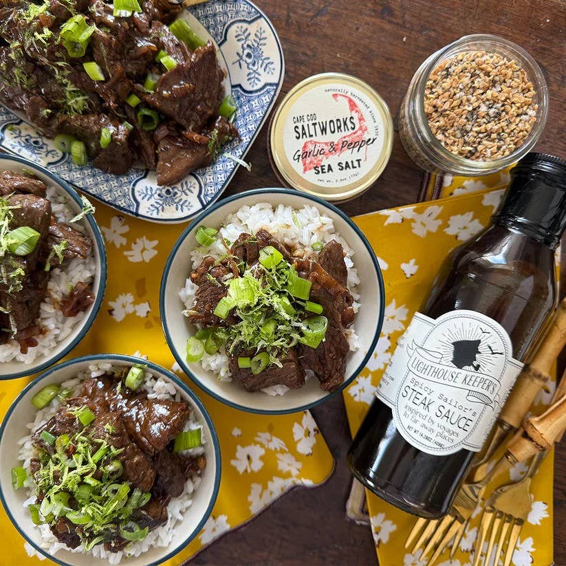 Garlic & Pepper Sea Salt