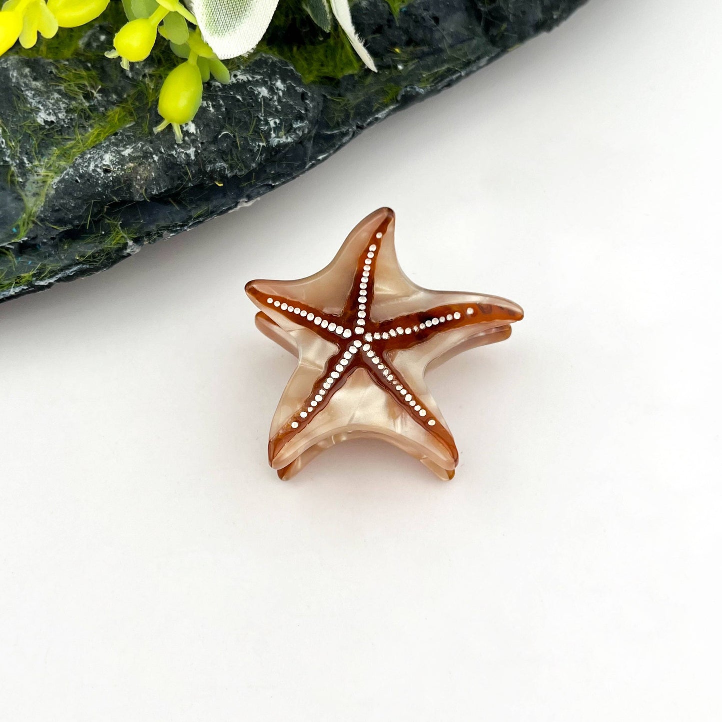 Starfish Hair Clip, Acetate Claw Clip