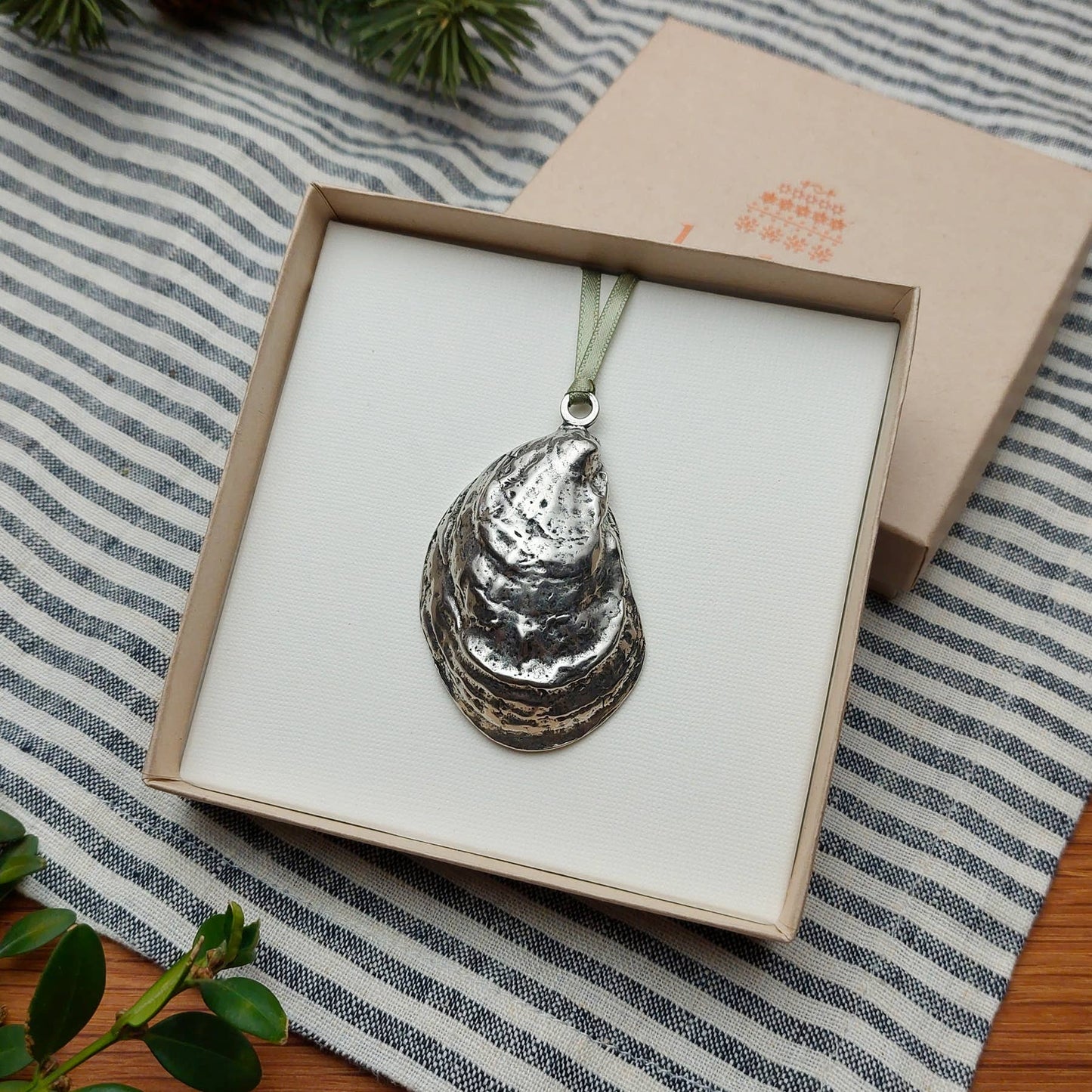 Oyster Holiday Ornament