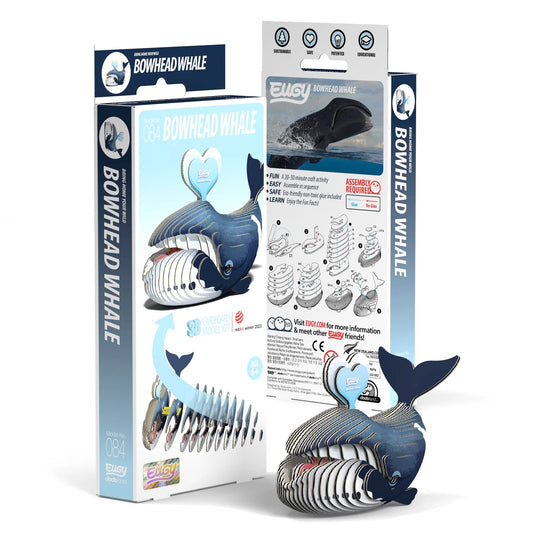 Eugy Bowhead Whale 3D Puzzle