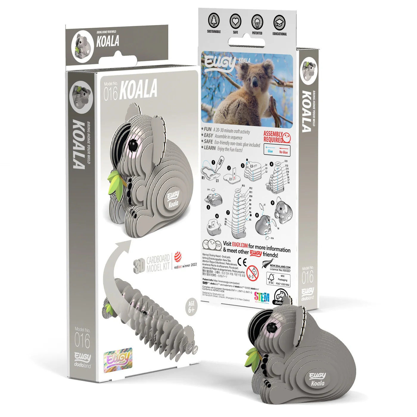 Eugy Koala 3D Puzzle