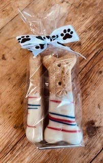 Hand Dipped LARGE Dog Bones; For our furry friends 3 bones