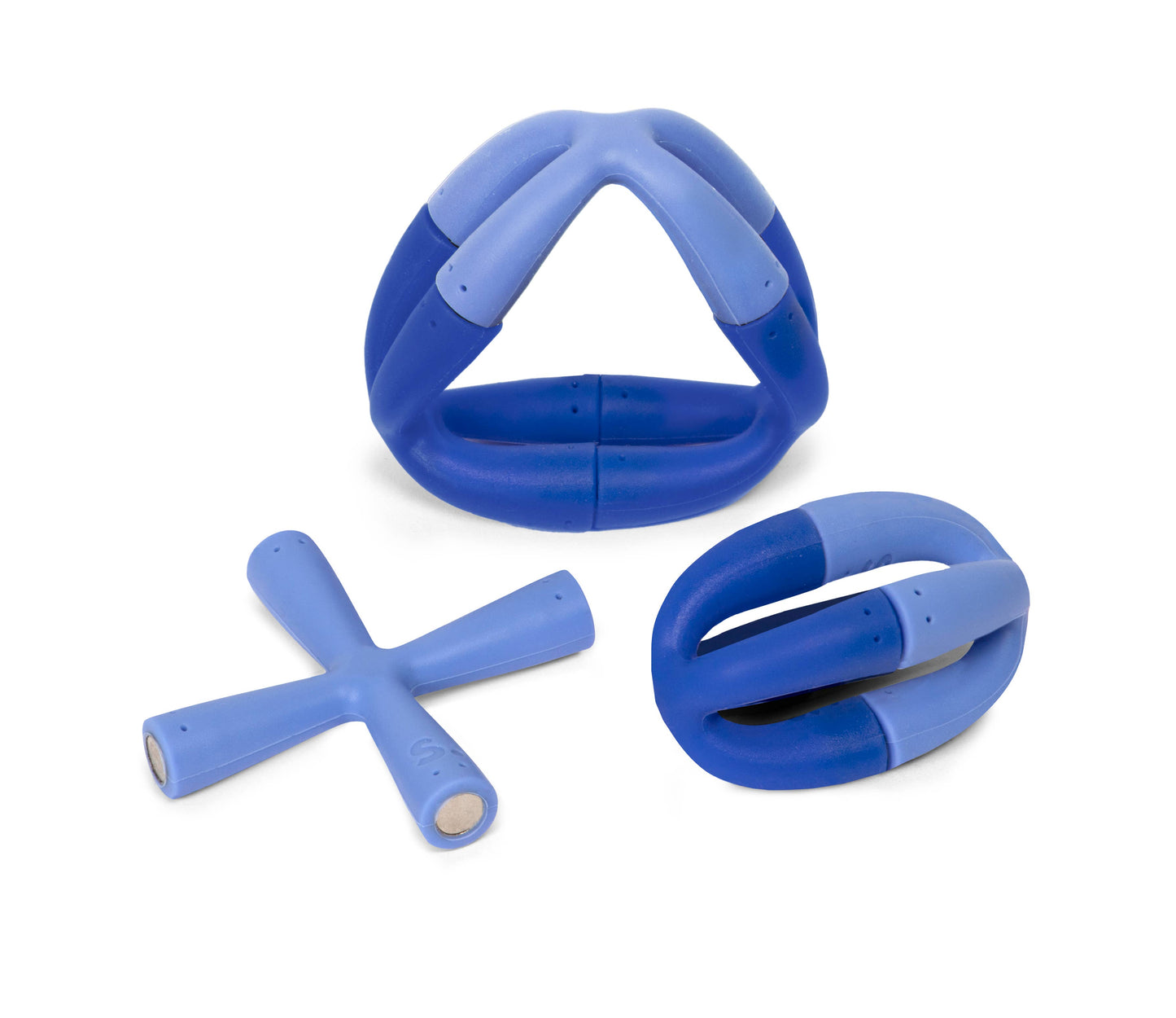 Fleks Flexible Silicone Fidget Magnets: Bluegrass
