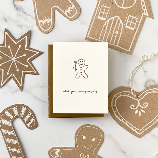 Whisk You A Merry Christmas Holiday Card