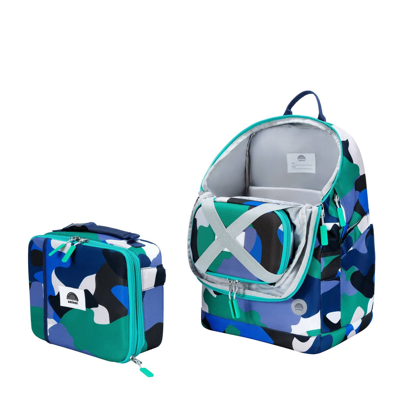 Bailey Backpack - Camo Kid Blue/ Green: Camo Kid Blue/ Green