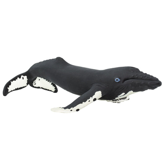 Safari Ltd Wild Safari Sea Life Humpback Whale figurine - side view