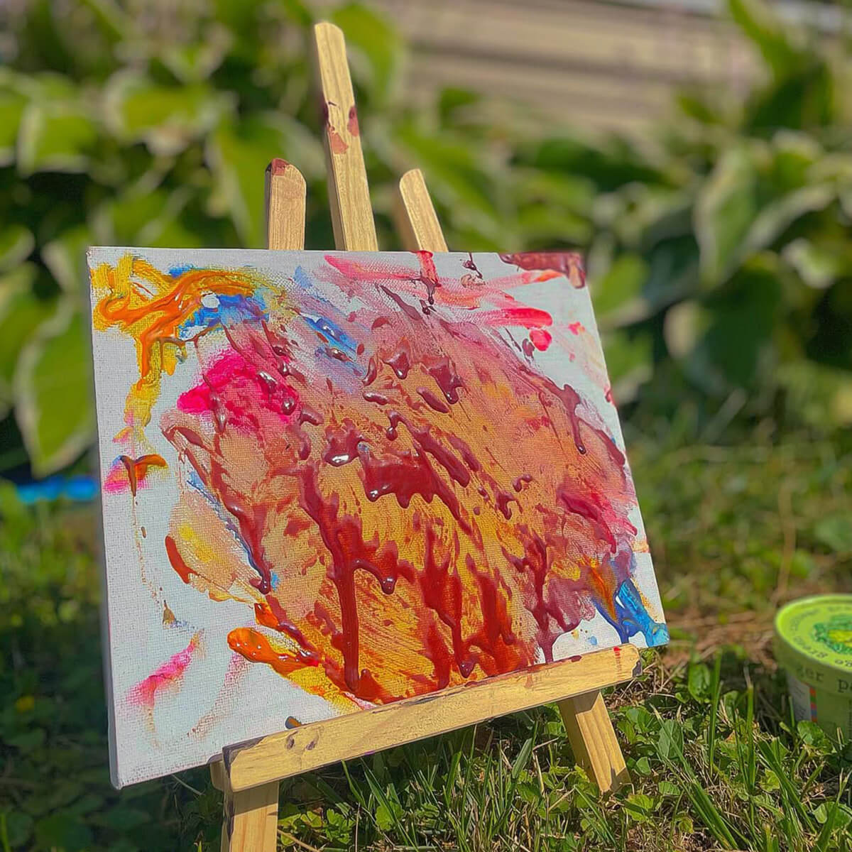 All-Natural Finger Paint