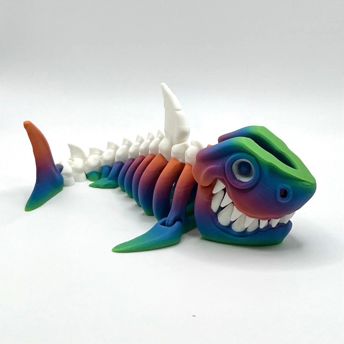 Shark Skeleton - Rainbow