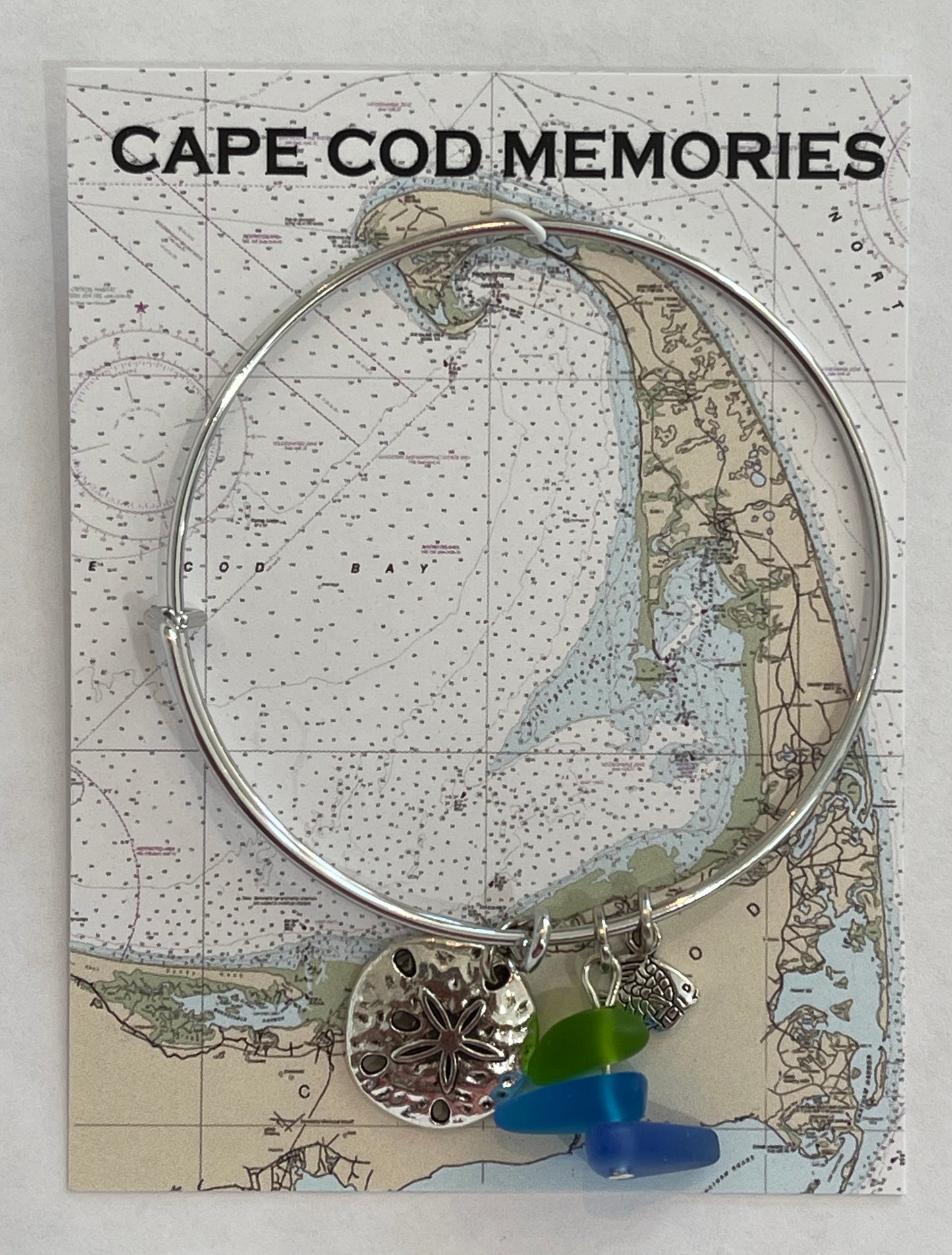 Cape Cod Memories Adjustable Bangle Bracelets