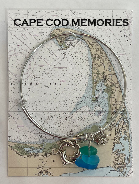 Cape Cod Memories Adjustable Bangle Bracelets