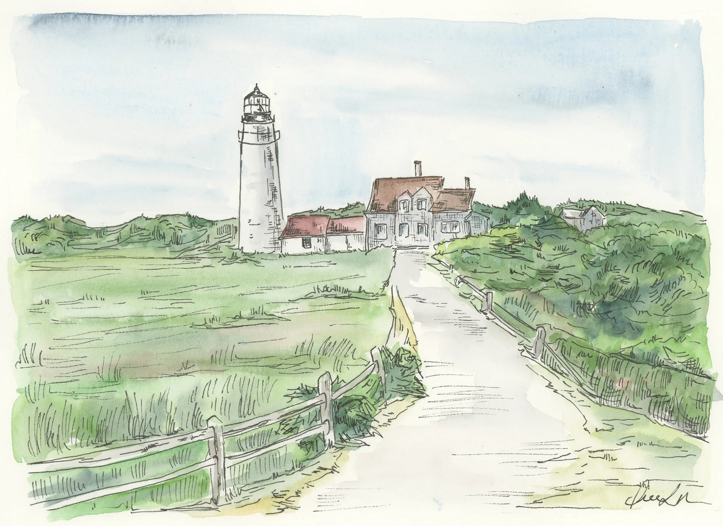 Highland Light 5x7 Matte Print