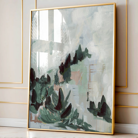 Modern Forest II, Fine Art Print