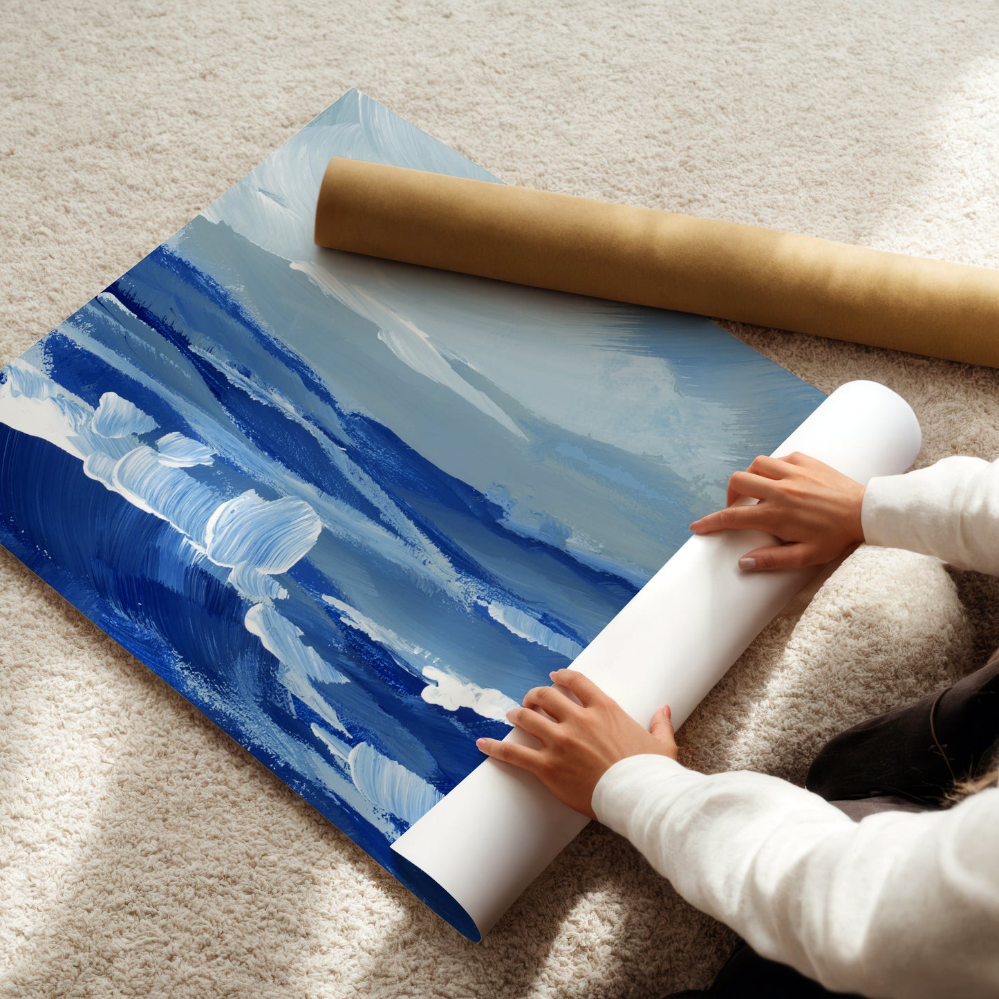 Ocean Valley, Fine Art Print