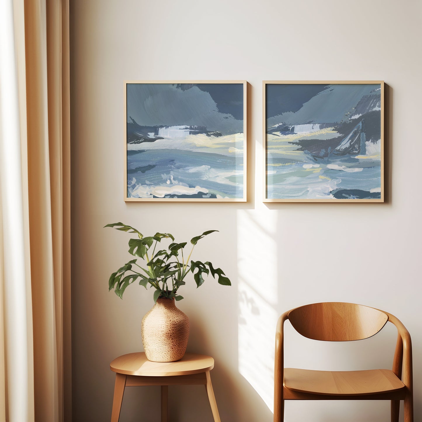 Squall Line Diptych, Set of 2 Prints