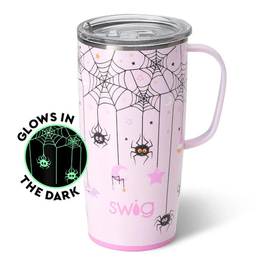 Sweet and Spooky 22oz Travel Mug with Handle