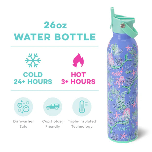 Under the Sea 26oz Flip+ Sip Water Bottle