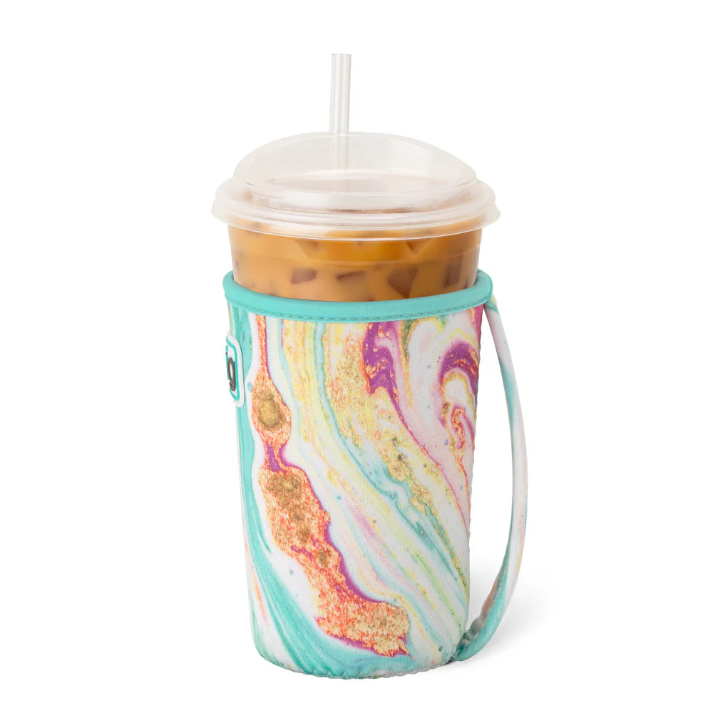 Wanderlust Medium Iced Cup Coolie