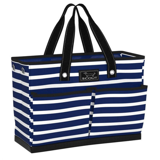 The BJ Bag Pocket Tote - Nantucket Navy