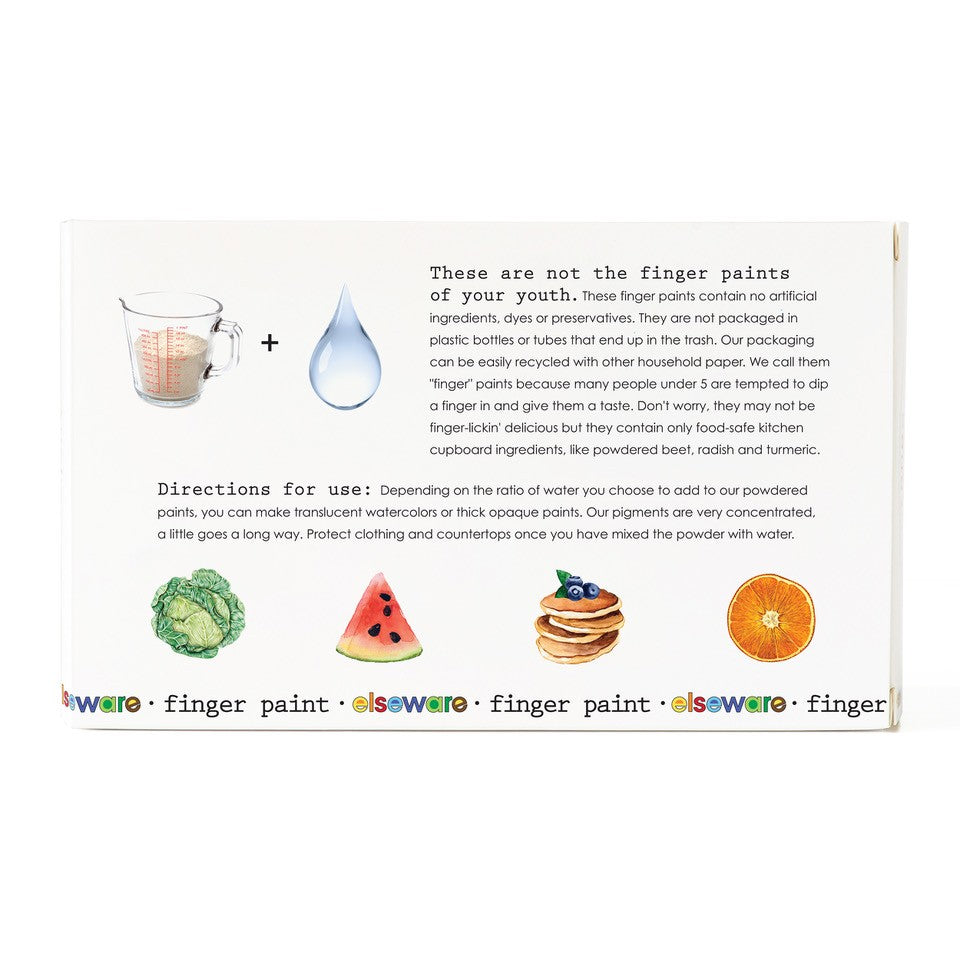 All-Natural Finger Paint