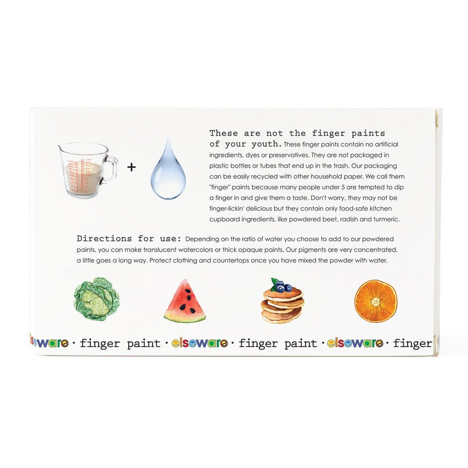 All-Natural Finger Paint