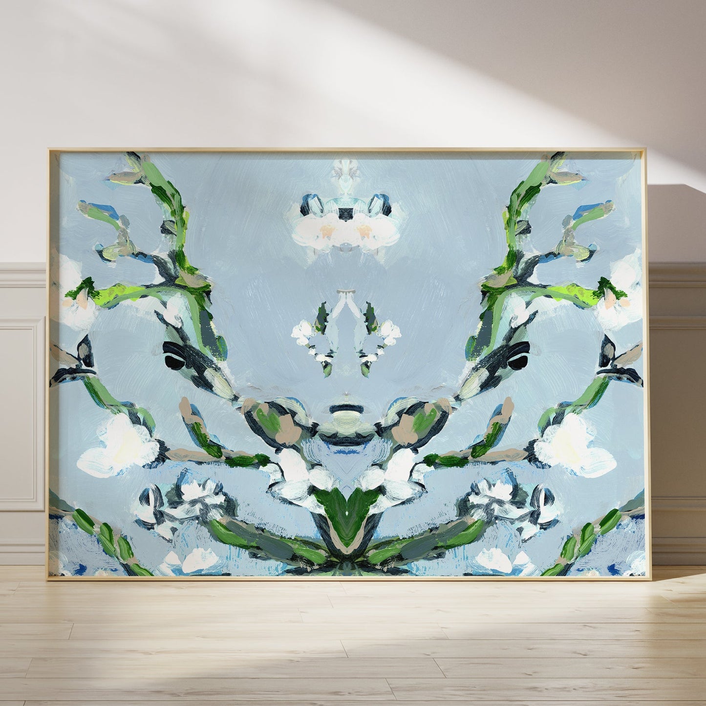 Wild Almond, Abstract Botanical