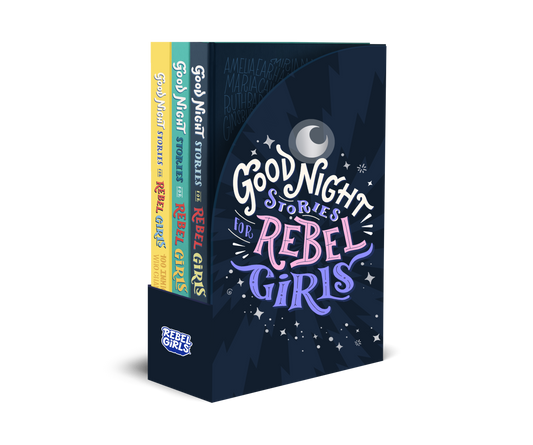 Good Night Stories for Rebel Girls 3-Book Gift Set