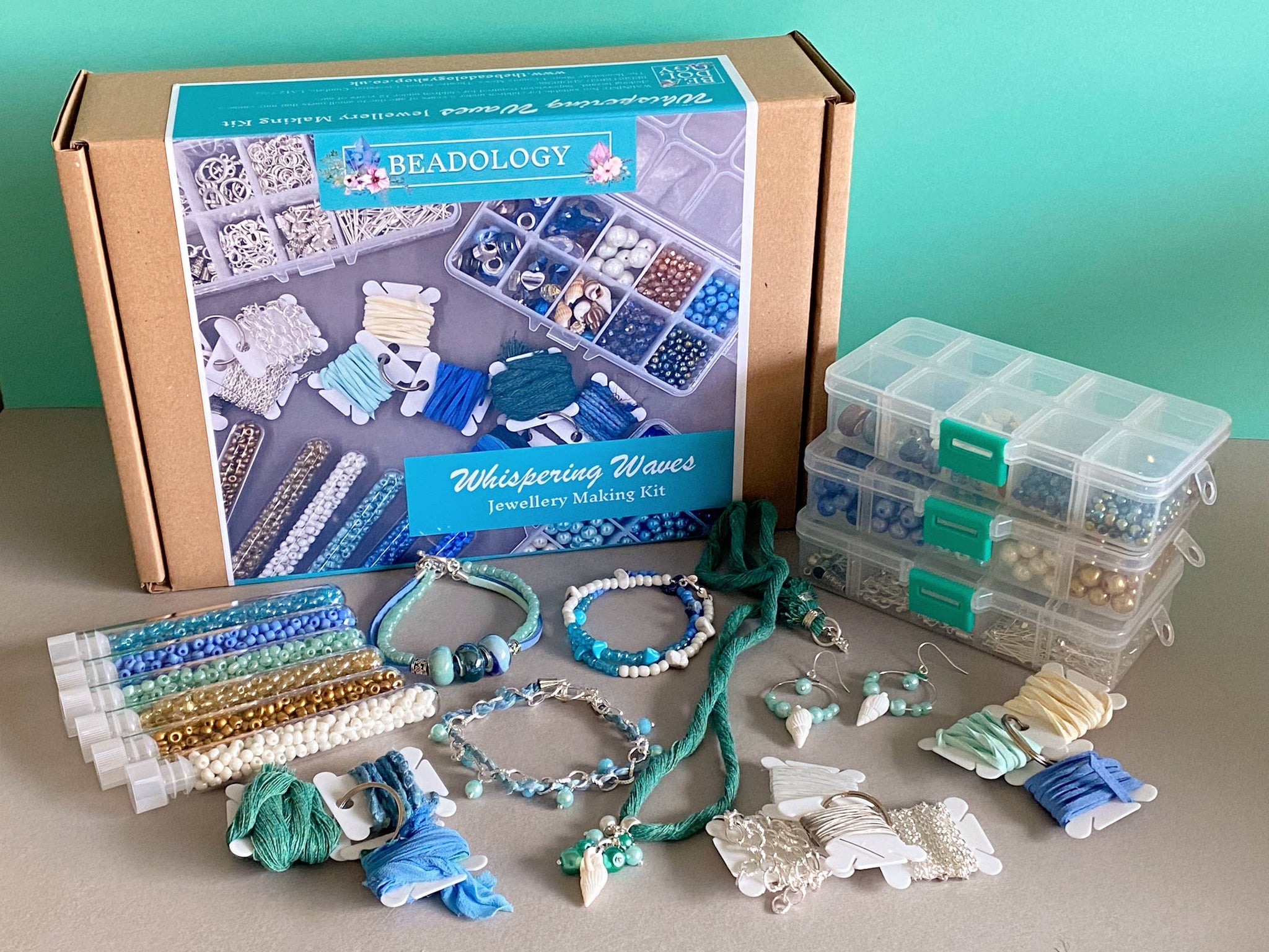 Whispering Waves Jewellery Making Craft Kit for Adults