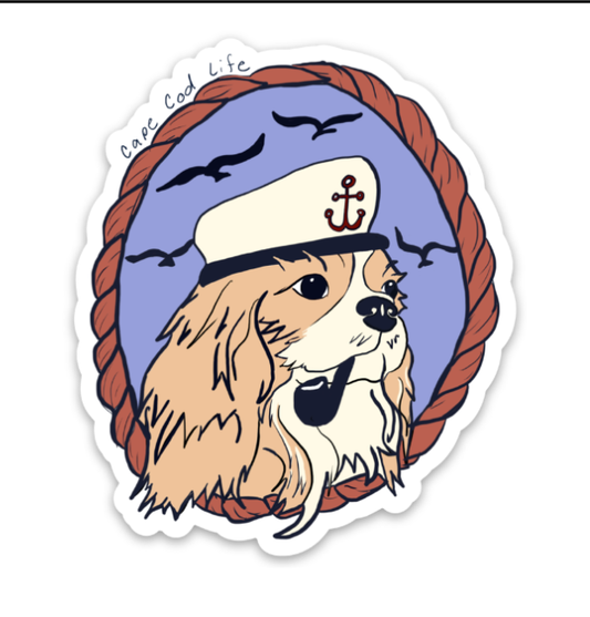 Sticker Captain Pup