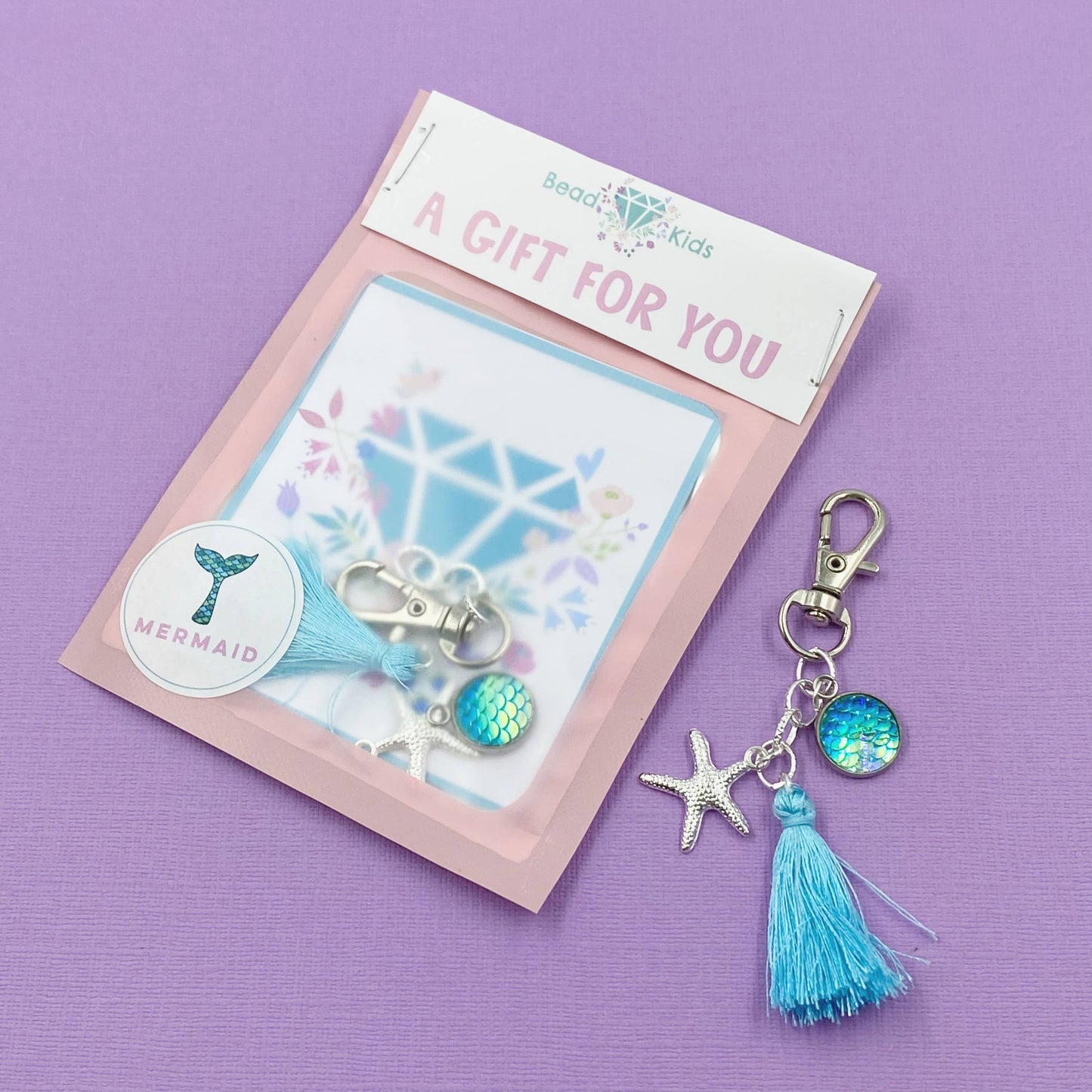 Mermaid Keyring Mini Kit for Children