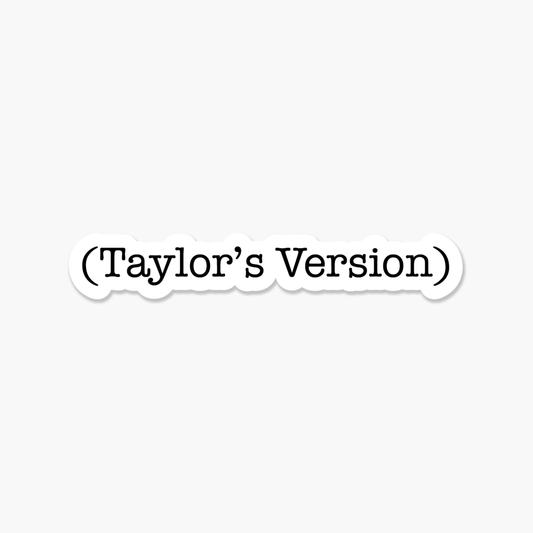 (Taylor's Version) - Sticker